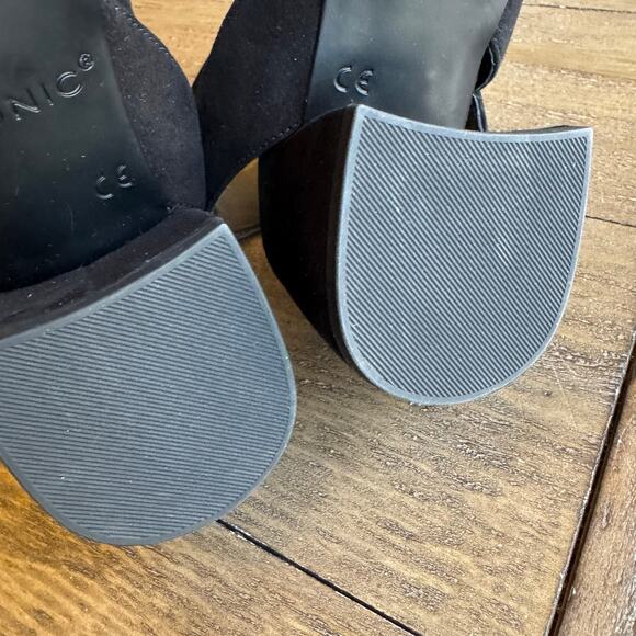 Vionic Samara Block Wedge Sandals Size 6.5 EU 36.5 Party Wedding Event Comfort - Picture 9 of 13